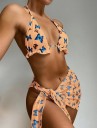 Bikini de damă cu eșarfă P367 5