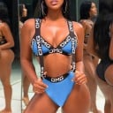 Bikini de damă P711 8