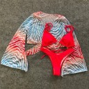 Bikini de dama si top crop 3