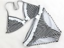 Bikini dziewczęce w kratę J1887 10