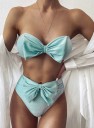 Bikini féminin avec nœuds 3