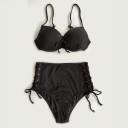 Bikini femme avec lacets P620 1