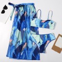 Bikini i spódnica damska P484 4