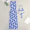 Bikini pentru femei și rochie translucidă 8