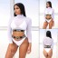 Bikini pentru femei și top crop P694 2