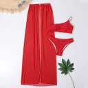 Bikini și fustă pentru femei P485 2