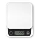 Bilancia da cucina intelligente con calcolatore nutrizionale tramite app 5 kg / 0,1 g, display LCD digitale, ABS, bianca, per alimenti, cucina e pasticceria 1