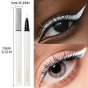 Bílé voděodolné tekuté oční linky 13 x 1 cm s tenkým štětcem dlouhotrvající a nesmazatelné pro výrazný a precizní make-up očí 3
