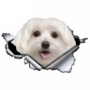 Bilklistermærke hund A1632 8