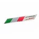 Bilklistermærke med Italiens flag 6