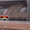 Bilklistermærker &quot;Chauffør er homoseksuel&quot; 2 stk. 3