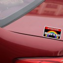 Bilklistermærker &quot;Chauffør er homoseksuel&quot; 2 stk. 4