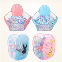 Billes en plastique mates 100 pcs 3