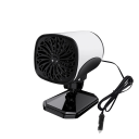 Bilopvarmning og -køling 2-i-1 Bilklimaanlæg Billuftvarmer Bærbar bilventilator 12V 150W 4