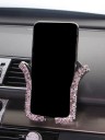 Biltelefonholder med rhinsten 6