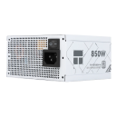 Bílý napájecí zdroj 850W pro PC skříň ATX 3.0 PCI-e 5.0 100–240 V Kompaktní rozměry 10 x 12,5 x 6,4 cm Stabilní a výkonný PSU 4