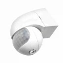 Bílý nástěnný PIR senzor pohybu pro spínání venkovního osvětlení 79 x 55.5 x 67.5 mm, dosah 12 m, úhel 180°, soumrakový spínač, 110-230V 4