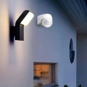 Bílý nástěnný PIR senzor pohybu pro spínání venkovního osvětlení 79 x 55.5 x 67.5 mm, dosah 12 m, úhel 180°, soumrakový spínač, 110-230V 8