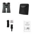 Binocolo 12x50 BaK4 prismi ottica FMC IPX7 impermeabile obiettivo da 50 mm oculare regolabile per l'osservazione della natura e del cielo 2