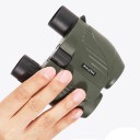 Binóculo compacto de bolso 20x25 óptica HD 20x aumento leve portátil para turismo camping observação da natureza 3