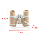 Binóculo Infantil 30mm Lente Binóculo Compacto para Crianças 11 x 8,8 x 4 cm Brinquedo de Exterior Observação da Natureza Ferramenta Educativa 3
