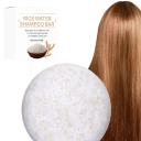 Bio-Shampoo-Stückseife mit Reiswasser und Proteinen, pflegende Spülung gegen Haarausfall, glänzendes, gesundes Haar 2