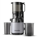 BioloMix SJ-023 Slow Juicer with 130 mm Feeding Opening 250 W Cold Pressing Triple Filter Grey For Whole Fruits and Vegetables 1