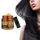 Biotin-Haarmaske 120 ml Tiefenregeneration Reparatur von geschädigtem Haar Wurzelernährung Hydratation Verdickung und Stärkung des Haares 2