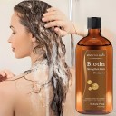 Biotinový šampon pro růst vlasů s rozmarýnem, ricinovým olejem a keratinem 100 g v lahvičce bez sulfátů pro muže i ženy 2