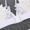 Biquíni feminino brasileiro com flores nos copos J1693 6