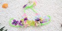 Biquíni floral para meninas J1891 9