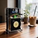 Bitcoin miner 85 x 56 x 44 mm med en effekt på 15 W och en färgglad 1,14-tums IPS-skärm för Wi-Fi 2,4 GHz med fläkt i svart utförande 6