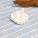 Biztonsági dugaszolódugó 5 db Gyermekbiztosító, amely eltakarja az elektromos aljzat nyílásait Fehér ABS műanyag Méretek: 3,7 x 3,3 cm 3