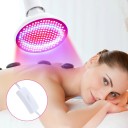 Blå og rød LED-lysterapilampe anti-aging 200 LED&#39;er hudforyngelse rynkereduktion 660nm 850nm justerbar vinkel 42x9 cm 3