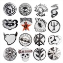 Black and White Stickers 50 pcs E241 3