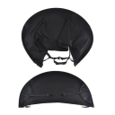 Black Breathable Sunshade for Pushchair Universal Protective Cover Against Sun and UV Radiation Summer Shade for Baby 2