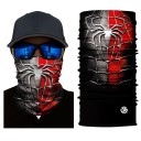 Black Face Print Neck Gaiter 6