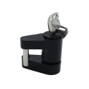 Black Padlock for Trailers Durable Anti-Theft Lock for Motorhomes, Trucks and Trailers Robust Protection for Tow Bars 2