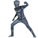 Black Panther Kostüm Jungen Kostüm Cosplay Black Panther Black Panther Anzug Karneval Kostüm Halloween Maske Superhelden Kostüm 1