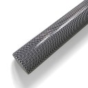 Black Perforated Film for Lights 50x50 cm Self-Adhesive PVC Film for Front and Rear Lamps Automotive Tinting Film Waterproof 1