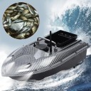 Black RC Bait Boat 54 x 27 x 21 cm GPS Control Range 500 m LED Night Lights Capacity 1.5 kg 10