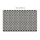 Black Self-Adhesive Film 46x30 cm Decorative Vinyl Film for Vehicle Body Protective Sticker Easy Installation and Removal 2