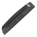 Black Soft Silicone Car Squeegee 30 x 5 cm Water and Dirt Removal Body Drying Glass Surface Cleaning Scratch-Free 1