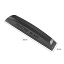 Black Soft Silicone Car Squeegee 30 x 5 cm Water and Dirt Removal Body Drying Glass Surface Cleaning Scratch-Free 2