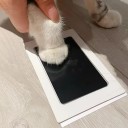 Blækpuder til håndflade-, fod- og poteaftryk Sikre blækpuder Kontaktfrit fingeraftrykssæt til babyer, hunde, katte, hukommelsesudstyr 4