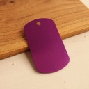 Blanco hondenpenning voor halsband, 20 stuks. 7