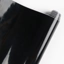 Blank sort folie 150x40 cm 1 rulle Selvklæbende PVC-film til tuning af biler, motorcykler, bærbare computere Blank overflade Holdbar beskyttelse Nem 5