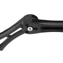 Blatnic pentru motocicletă 193 x 160 mm Blatnic din spate Protecție împotriva noroiului și murdăriei pentru drum și teren Aspect din carbon 9