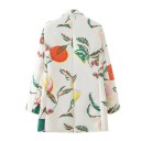 Blazer da donna con motivo di frutta 1