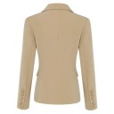 Blazer feminino bege 2